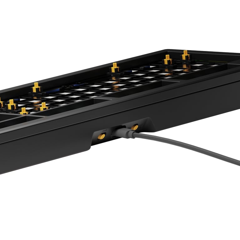 Glorious Gaming GMMK 3 100% Barebones clavier Jouer USB Non Neuf - vue 5