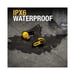 Écouteurs True Wireless DEWALT Pro-X1 Bluetooth 5.0 IPX6 Boîtier de charge robuste Noir et Jaune