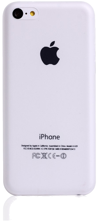 Evetane Coque Apple iPhone 5C transparente Motif rigide