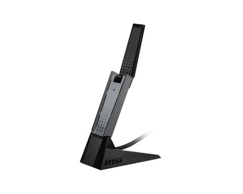 Scheda adattatore USB WiFi MSI AX1800 e adattatore di interfaccia USB 2.0
