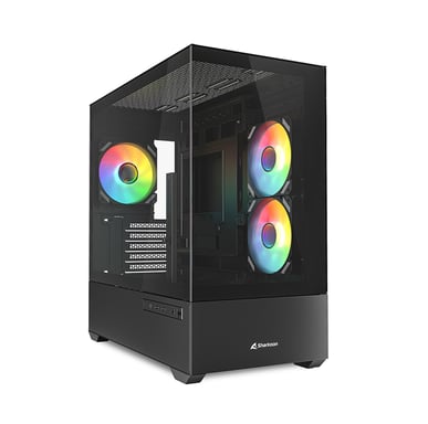 Sharkoon MK6 RGB Midi Tower Blanc