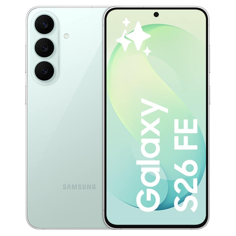 Galaxy S26 FE (5G) 256 Go, Pistache - Neuf