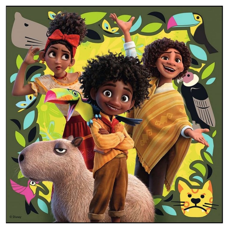 Puzzles 3 x 49 pièces : Disney Encanto : La magie d'Encanto Ravensburger France - vue 5