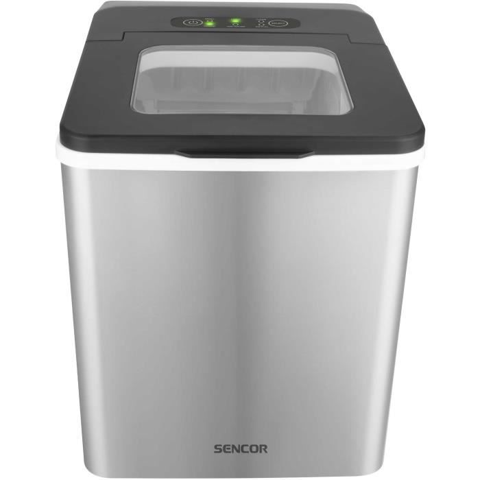 Machine à glaçons SENCOR SIM 3400SS 18 Cuve 500 g Cycle 715 min Inox - vue 2