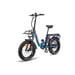 FAFREES F20 Max Vélo Électrique - Moteur 500W Batterie 48V 22.5AH Autonomie 110KM Freins à Disque - Vert Violet
