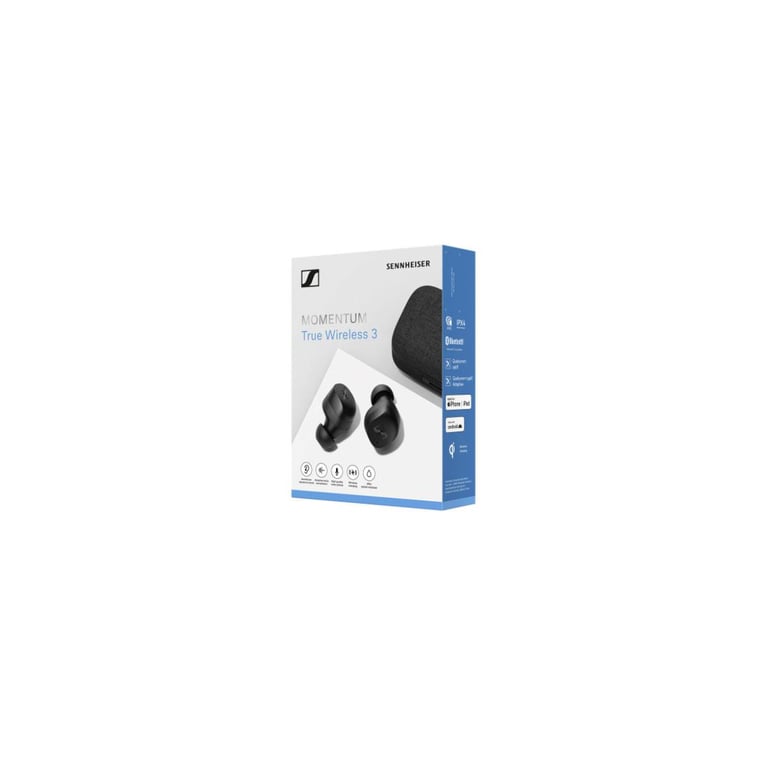 Écouteurs Sennheiser Momentum True Wireless 3 – Bluetooth, Réduction de Bruit Adaptative - vue 2