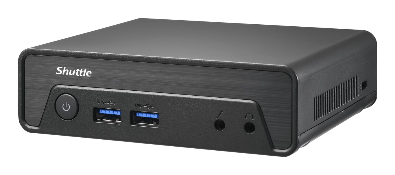 Shuttle Nano PC NE10N Intel N100 1x HDMI 1x DP 6x USB 1x LAN FANLESS 247 VESA Neuf - vue 3