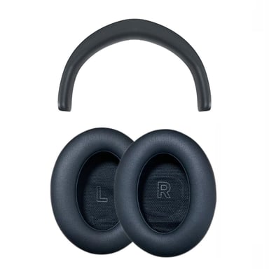 Cuscinetti auricolari e cuscino per archetto per Bose QC Ultra Black