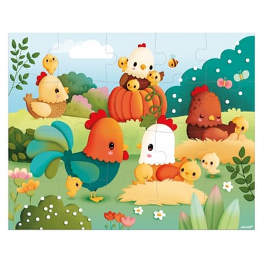 Puzzle Encantado: Bienvenido al Patio Bajo - 20 Piezas