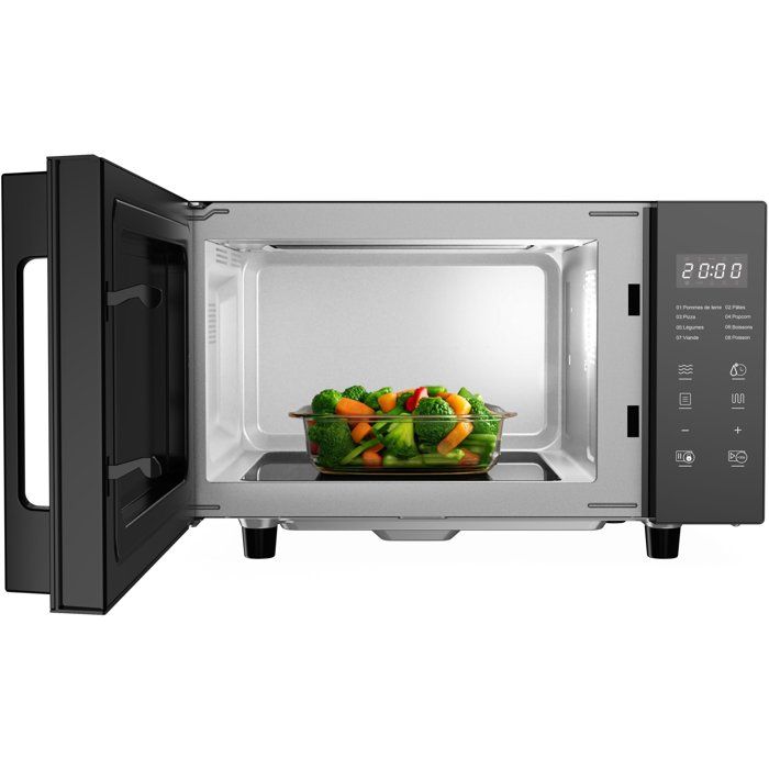 Micro-ondes CONTINENTAL EDISON CEMO23FB – 23L 1280W Flatbed Grill - vue 4