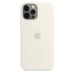 APPLE iPhone 12 Pro Max Coque en Silicone avec MagSafe - Blanc