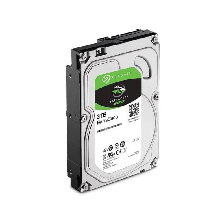 SEAGATE Disque dur Interne BarraCuda 3To 5 400 trmin 3.5 - vue 4