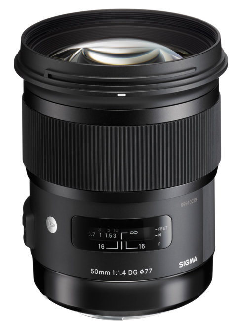 Objectif Reflex Sigma 50mm f1 4 DG HSM Art pour Canon EF - vue 4