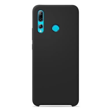 Coque silicone unie Soft Touch Noir compatible Huawei P Smart Plus 2019
