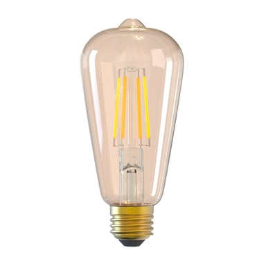 Tellur WiFi Filament Smart Bulb E27, 6W, ambre, blanc/chaud, variateur