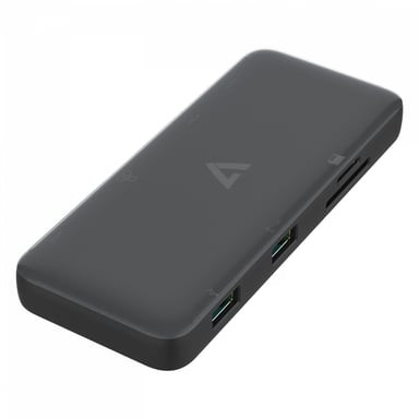 V7 UCMINIDOCKDUAL-PT Docking station USB 3.2 Gen 1 (3.1 Gen 1) Type-C Nero