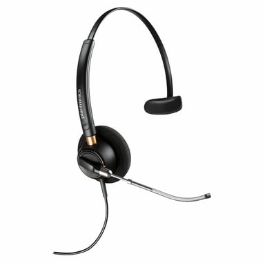 Poly Auriculares monoaurales EncorePro 510V con tubo de voz y desconexión rápida