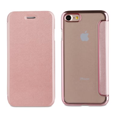 Folio Bling oro rosa: Apple Iphone 6/6S/7/8