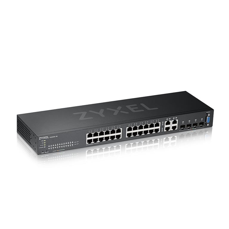 Zyxel GS2220 28 EU0101F commutateur réseau Géré L2 Gigabit Ethernet 101001000 Neuf