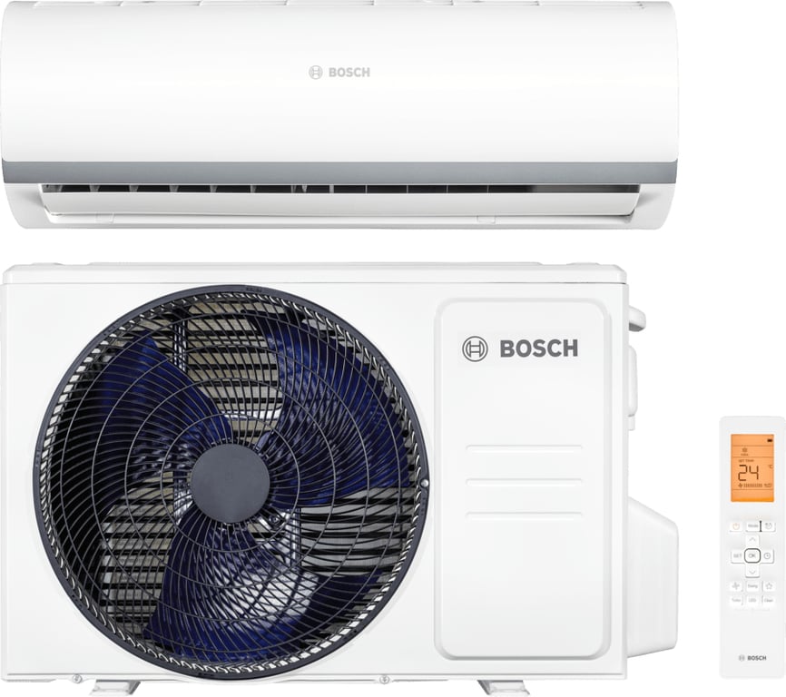 Climatiseur Monosplit Bosch Climate 2000 CL2000 12000 Btu Pompe à chaleur Classe énergétique A++/A+