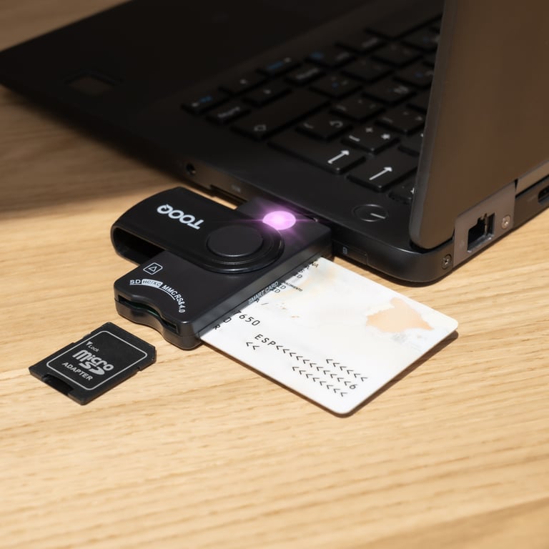 TooQ TQR lecteur de cartes à puce USB 2.0 Neuf - vue 2