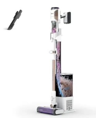 Shark IW3612EU aspiradora de pie y escoba eléctrica Aspiradora escoba Batería Secar Sin bolsa 0,42 L 240 W Blanco