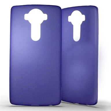 Coque silicone unie compatible Givré Bleu LG V10