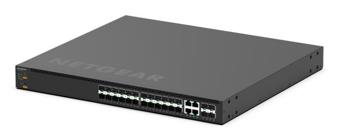 NETGEAR MSM4328F Gestionado L3 10G Ethernet (100/1000/10000) 1U Negro