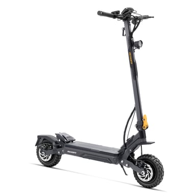 Ausom Gosoul 2 Pro Patinete Eléctrico Doble Motor Versión UE Gris, 1000W*2, 48V 18Ah, Neumáticos 10''x2.75, Velocidad Max 20km/h, Autonomía 90km, Suspensión Brazo Oscilante, NFC, Frenos de Disco, Modelo A7