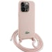 Étui Lacoste pour iPhone 15 Pro Max 6.7'' rose étui rigide Silicone Cord