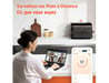 Cosori Dual Blaze Twinfry Chef Edition Double 10 L Autonome 2800 W Friteuse d'air chaud Gris foncé, Or rose