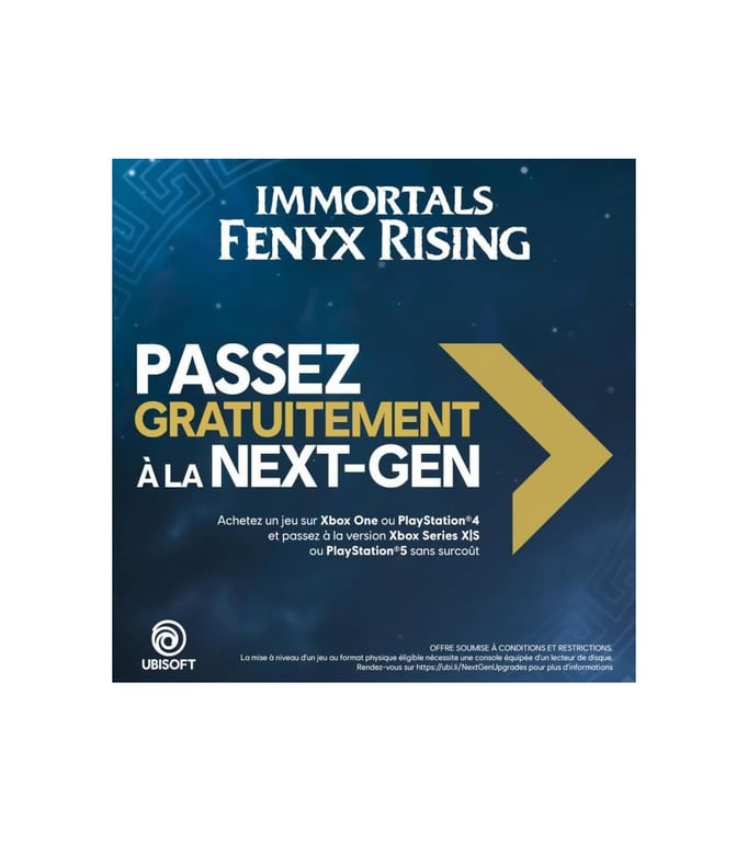 Immortals Fenyx Rising Jeu PS4 (Upgrade gratuit vers PS5)