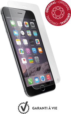 Protège écran iPhone SE 2022/SE/8/7/6S/6 Plat Original Garanti à vie Force Glass