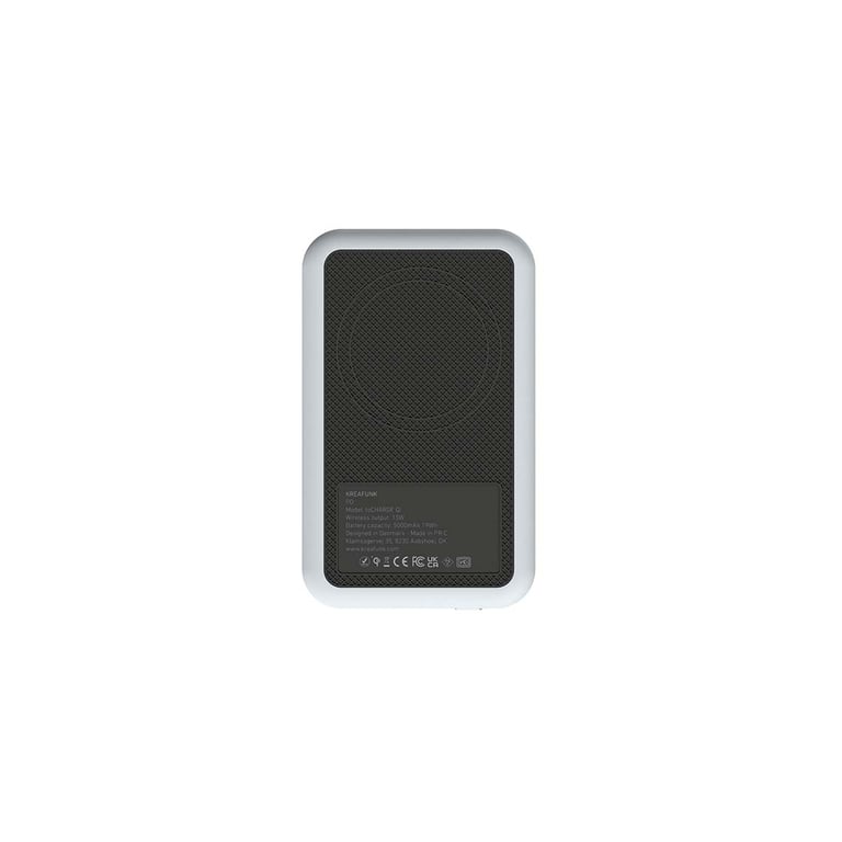 Power Bank avec chargeur sans fil Kreafunk 5000 mAh - vue 8