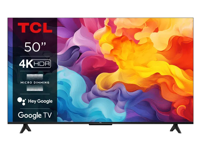 TCL 50V6B TV 127 cm (50 ) 4K Ultra HD Smart TV Wifi Titane 270 cd/m² - Neuf