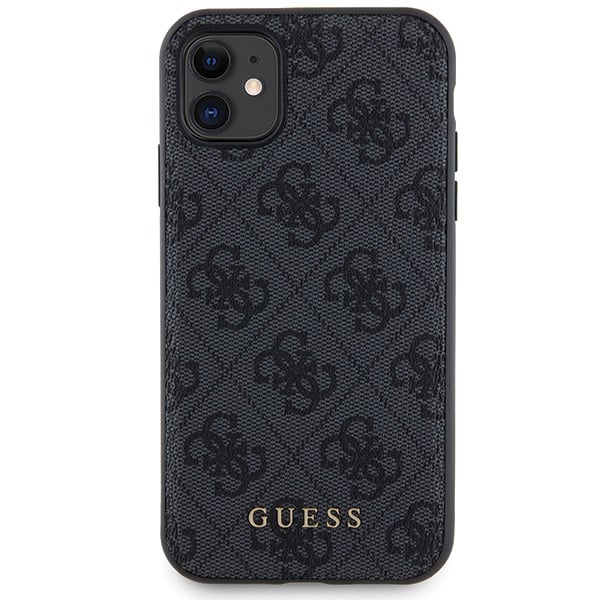 Guess Bundle Pack MagSafe 4G Metal Gold Logo Ensemble coque + Power Bank 5000mAh MagSafe iPhone 11 - vue 3
