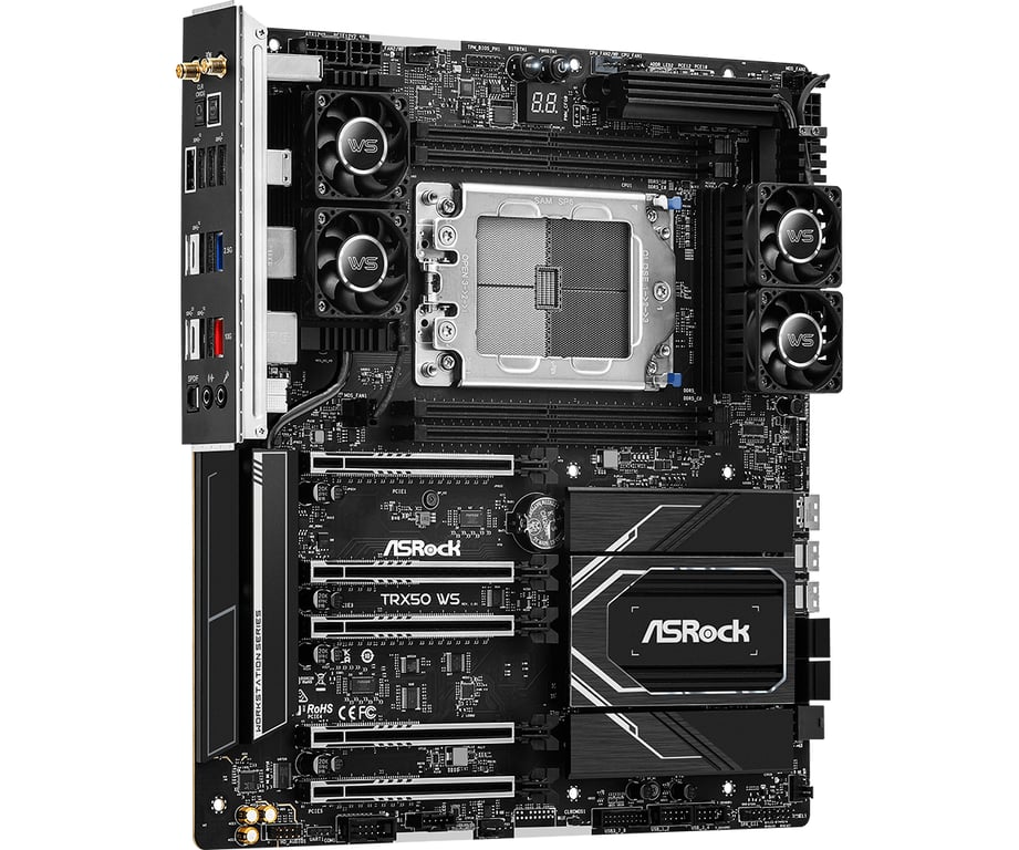 ASRock TRX50 WS - vue 3