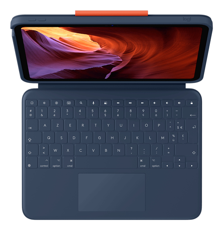 Logitech Rugged Combo 4 Touch Clavier et étui avec trackpad Apple Smart connector pour Apple 10.9 inch iPad 10ème génération - vue 4
