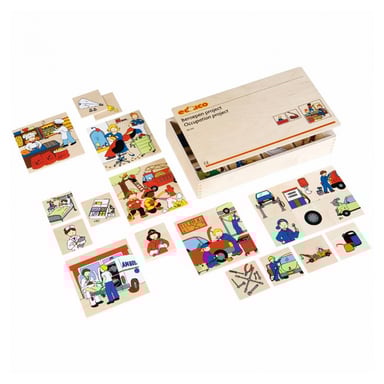 Que Va Avec Montessori Game - Métiers Educo pour Enfants