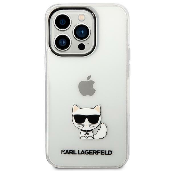 Karl Lagerfeld Étui pour iPhone 14 Pro 6.1 transparent Choupette Body -  Karl Lagerfeld