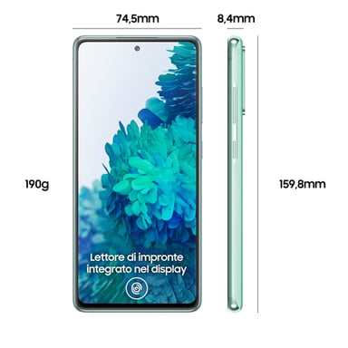 Galaxy S20 FE 128 GB, verde, sbloccato