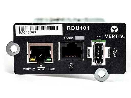 Vertiv IntelliSlot RDU101 Ethernet interno 100 Mbit/s