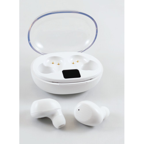 Ecouteurs intra auriculaires sans fil blancs Neuf - vue 2