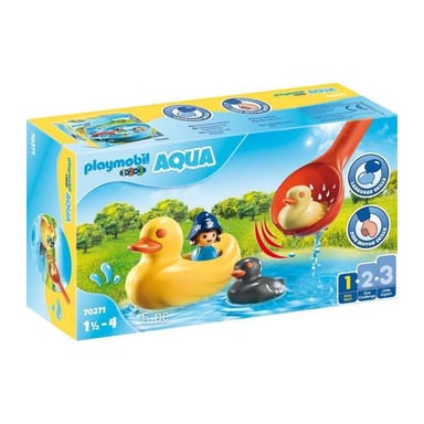 PLAYMOBIL 1.2.3 - 70271 - Familia de patos y niño