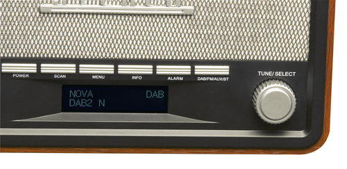 Radio Portable Denver DAB-18 – DAB+/FM, Bluetooth, 4W - vue 3