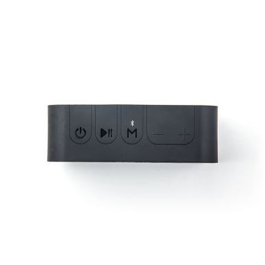 IHOME IBTW88 - Altoparlante Bluetooth con caricatore a induzione - 4W - Impermeabile - 6 ore di autonomia - Nero