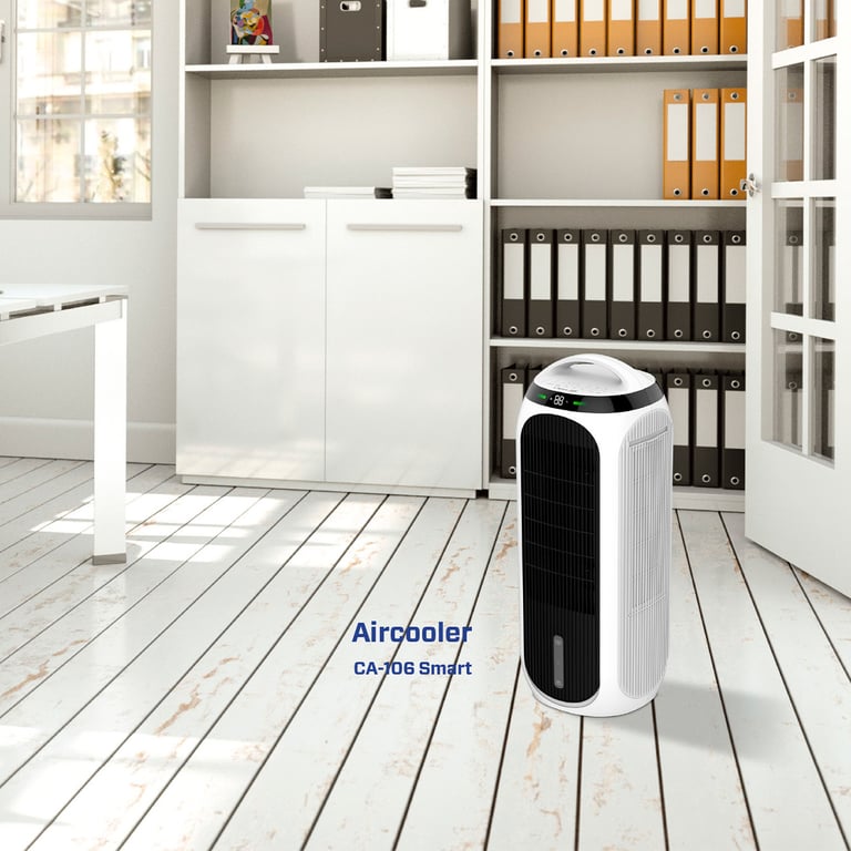 Clean Air Optima Rafraîchisseur d'air humidificateur d'air et ventilateur circulateur 3 en 1 CA 104 Neuf - vue 2