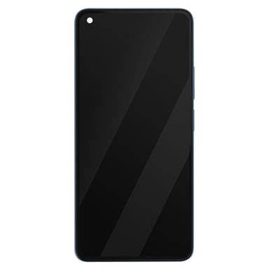 Écran pour Xiaomi 11 Lite 5G NE LCD + Vitre Tactile + Châssis Bleu