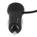 Chargeur Voiture 24W 2.1A avec Câble USB-C Compact et Léger Noir