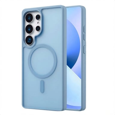 imoshion Coque Color Guard avec MagSafe pour Samsung Galaxy S25 Ultra - Bleu clair